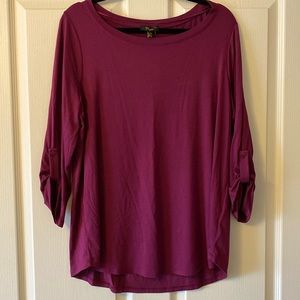 NWT Cupid Magenta Top XL